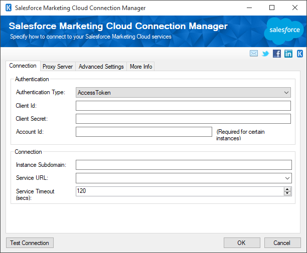 Salesforce Marketing Cloud Connection Manager